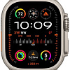 Умные часы Apple Watch Ultra 2 LTE 49 мм (титановый корпус, титановый/оливковый, текстильный ремешок размера M)