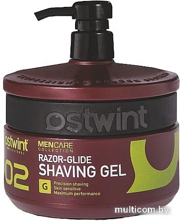 Гель для бритья Ostwint 2 (1 л, темно-бордовый)