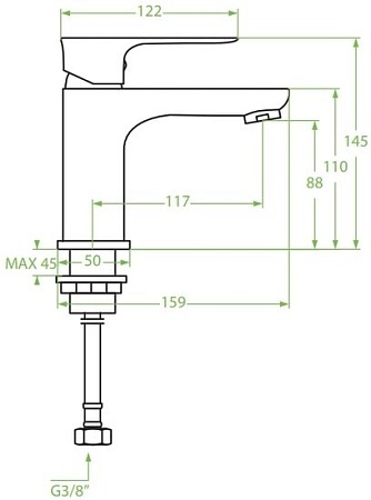 Смеситель Laveo Raila BLL 022D