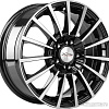Литые диски X&#039;trike X-106 15x6.5&amp;quot; 5x100мм DIA 67.1мм ET 38мм BK/FP