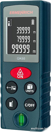 Лазерный дальномер Ermenrich Reel GK60 83080