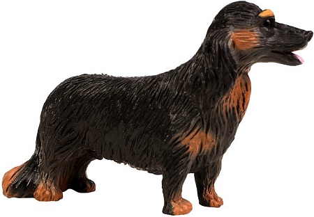 Фигурка Masai Mara На ферме. Собака длинношерстная такса MM212-193