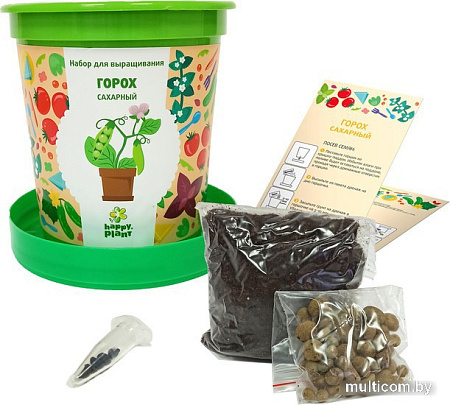 Набор для опытов Happy plant Горох сахарный hpn-35