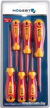 Набор отверток Hogert Technik HT1S996 (6 предметов)