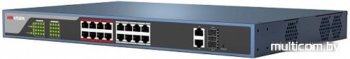 Коммутатор Hikvision DS-3E1318P-E