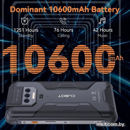 Смартфон Cubot KingKong 8 6GB/256GB (черный)