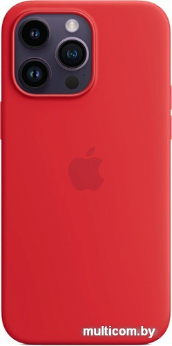 Чехол для телефона Apple MagSafe Silicone Case для iPhone 14 Pro Max (PRODUCT)RED