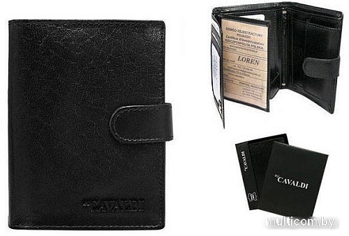 Кошелек Cedar 4U Cavaldi 0001L-P-BS-RFID (черный)