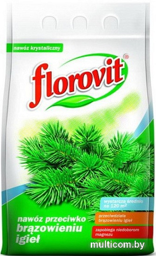 Удобрение Florovit Для хвойных против побурения (3 кг)