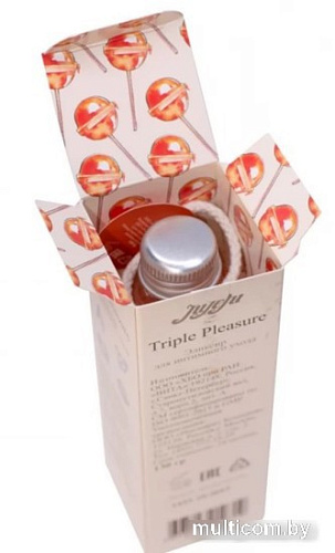 Масло для массажа JuLeJu Эликсир Triple Pleasure Французская карамель (65 г)