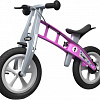 Беговел FirstBIKE Street с тормозом (розовый)