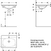 Умывальник Keramag Acanto 500.640.01.2