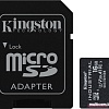 Карта памяти Kingston Industrial microSDHC SDCIT2/16GB 16GB (с адаптером)