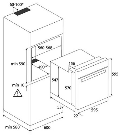 Духовой шкаф TEKA WISH Easy HBB 720 WHITE (41560201)