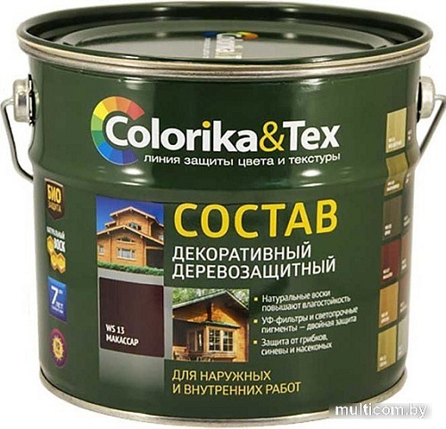 Пропитка Colorika & Tex 2.7 л (рябина)