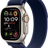 Умные часы Apple Watch Ultra 2 LTE 49 мм (титановый корпус, титановый/синий, нейлоновый ремешок M/L)