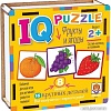 Мозаика/пазл Айрис-Пресс IQ пазл деревянный. Фрукты и ягоды 9785811282524