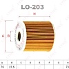 Масляный фильтр LynxAuto LO-203