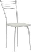 Стул Mio Tesoro Сигма (молочный/металлик)