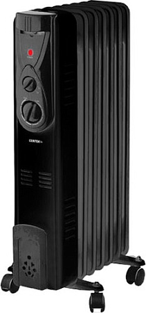 Масляный радиатор CENTEK CT-6200 Black