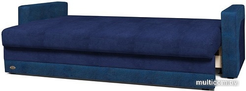 Диван Прогресс Тренд (микровелюр симпл 25/иск. замша калипсо 16)