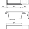 Кухонная мойка Granicom G019 (серебристый)
