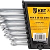 Набор ключей КВТ НКК-8 (8-19) (8 предметов)