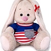 Классическая игрушка BUDI BASA Collection Зайка Ми в морской футболке SidX-397
