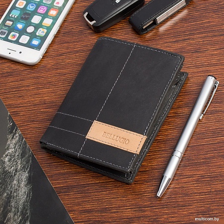 Кошелек Bellugio ZM-116R-123 (черный)