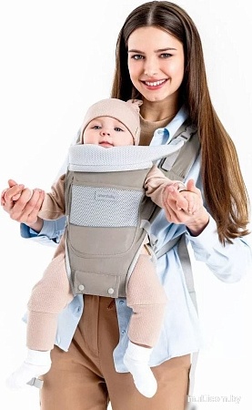 Рюкзак-переноска Amarobaby Carry AB22-30CARRY/11 (серый)