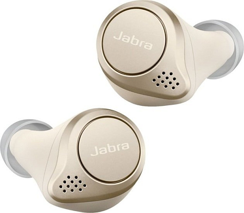 Наушники Jabra Elite 75t (золотисто-бежевый)