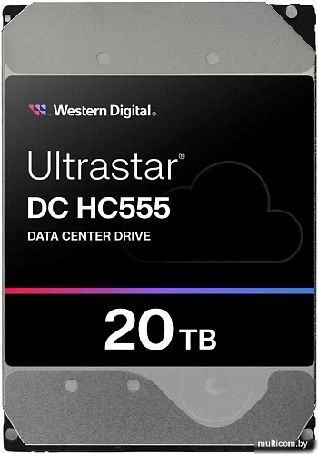 Жесткий диск WD Ultrastar DC HC555 20TB WUH722020CLE604