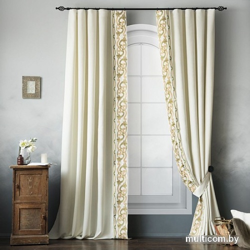 Комплект штор Pasionaria Валери 400x230 (2 шт, белый)