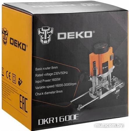 Вертикальный фрезер Deko DKR1600E