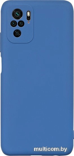 Чехол для телефона Volare Rosso Jam для Xiaomi Redmi Note 10 (синий)