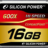 Карта памяти Silicon-Power 600X Professional CompactFlash 16 Гб (SP016GBCFC600V10)