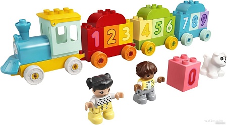 LEGO Duplo 10954 Поезд с цифрами — учимся считать