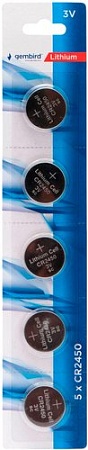 Батарейка Gembird GB-CR2450-5B