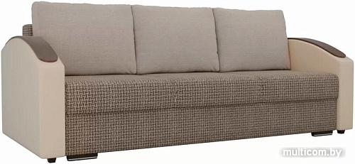 Диван Лига диванов Монако slide 102024 (коричневый/бежевый)