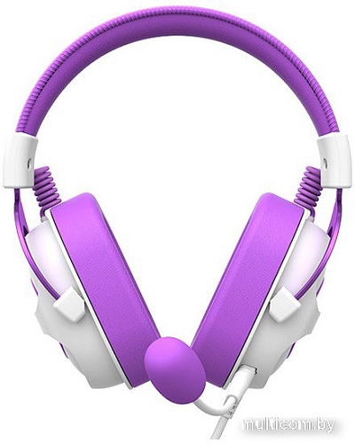 Наушники Havit Gamenote H2002e (белый/фиолетовый)