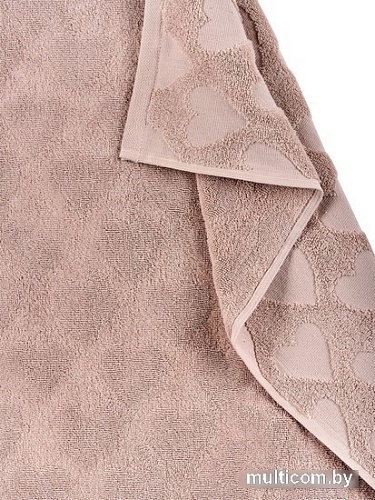 Полотенце Sofi De MarkO Love 70х140 ПЛ-ЛВ-70х140чр (чайная роза)