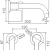 Смеситель Ledeme L1003-1