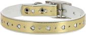 Ошейник Каскад Сердечко 00210113-24 (золотистый)