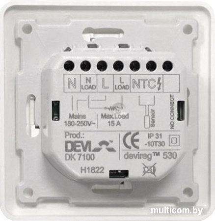 Терморегулятор DEVI Devireg 530 ELKO