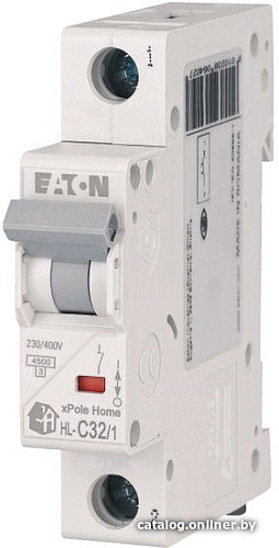 Выключатель автоматический Eaton HL-C321 1P 32A C 4.5кА 1M 194734