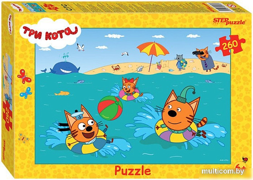 Пазл Step Puzzle Три кота 95079 (260 эл)