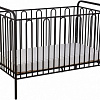 Классическая детская кроватка Polini Kids Vintage 110 (черный матовый)