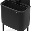 Brabantia Bo Touch Bin 36 л (черный матовый)