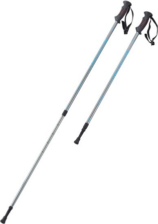 Палки для скандинавской ходьбы Berger Oxygen 77-135 (серебристый/голубой)