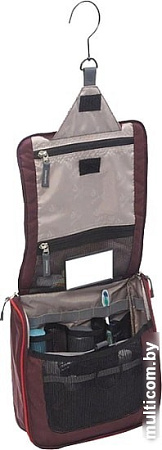 Косметичка Deuter Wash Center II 39464 5522 (aubergine/fire)